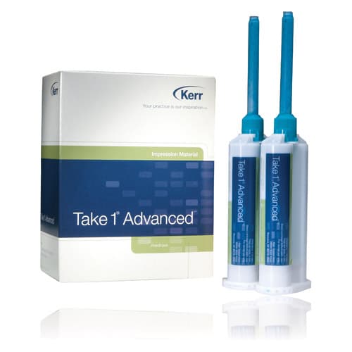 Take 1 Advanced VPS Impression Material, Medium/Monophase Body Wash, Fast Set, Light Blue, 50 ml Cartridge Refill, 2/Pk, 33959 thumbnail 11