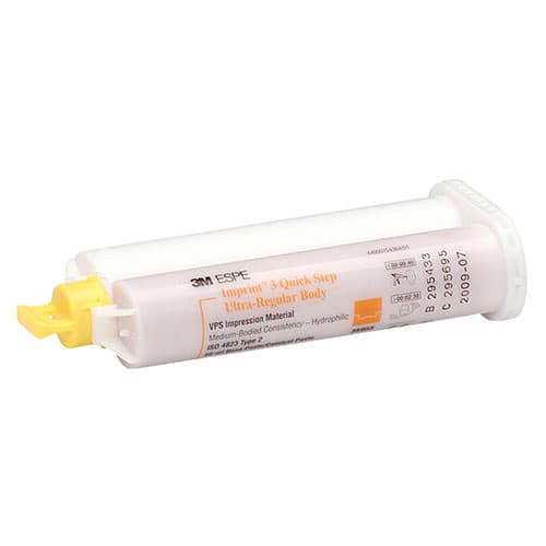 3M Imprint 3 Quick Step VPS Impression Material, Ultra-Regular Body, Refill, 4 x 50 ml Cartridges with 10 Mixing Tips, 36955 thumbnail 5