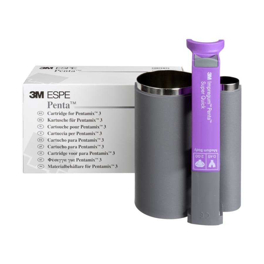 3M Impregum Penta Super Quick Polyether Impression Material, Medium Body, 50 ml Cartridge, 69387 thumbnail 13
