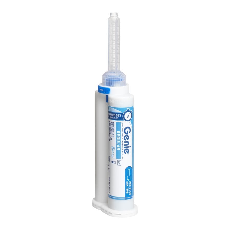 Genie VPS Impression Material, Regular Body, Standard Set, Berry Flavor, 50 mL Cartridges, 2/Pk, 77625 thumbnail 3
