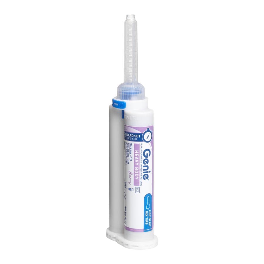 Sultan Genie VPS Impression Material, Heavy Body, Standard Set, Berry Flavor, Purple, 50 mL Cartridges, Bulk Pack 60/Bx, 77715 thumbnail 3