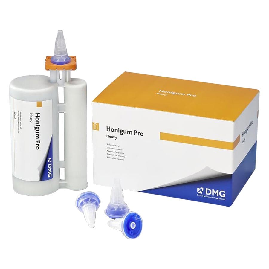 Honigum Pro MixStar Heavy Body VPS Impression Material, 380 mL Cartridge, with 10 MixStar Tips, 989537 thumbnail 4