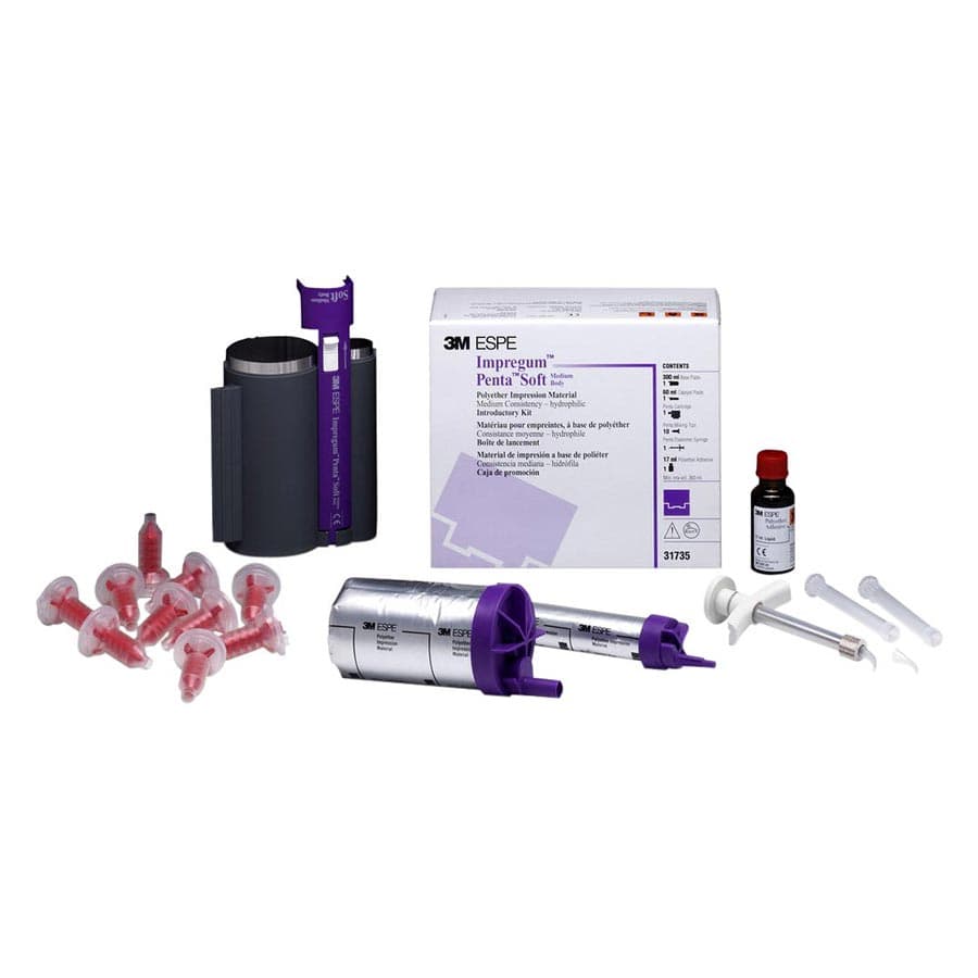 3M Impregum Penta Soft Medium Body Polyether Impression Material Intro Kit, P31735 thumbnail 5