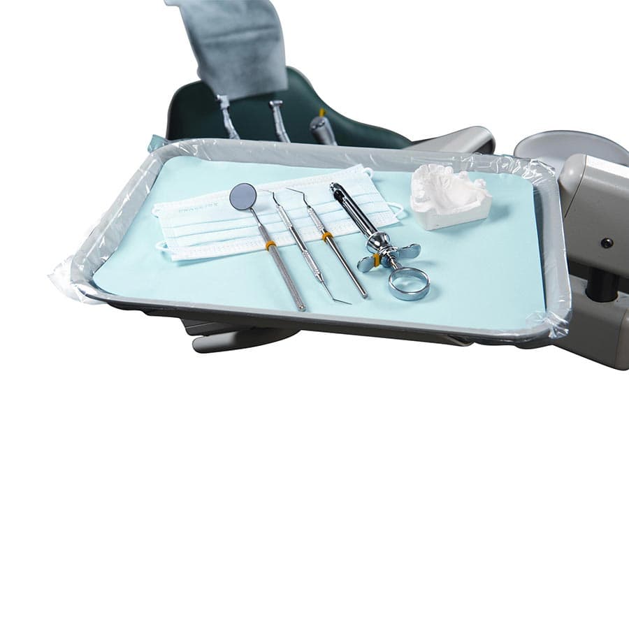 Crosstex Tray Sleeves, 10.5" x 14", Clear, Fits A-dec/Size B & Ritter Trays, 500/Box, BCTS1014 thumbnail 3