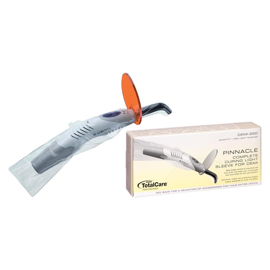 Pinnacle Complete Curing Light Sleeves for Demi & Demi Plus, Disposable Plastic Barriers, 250/Box, DEMI250 thumbnail 16