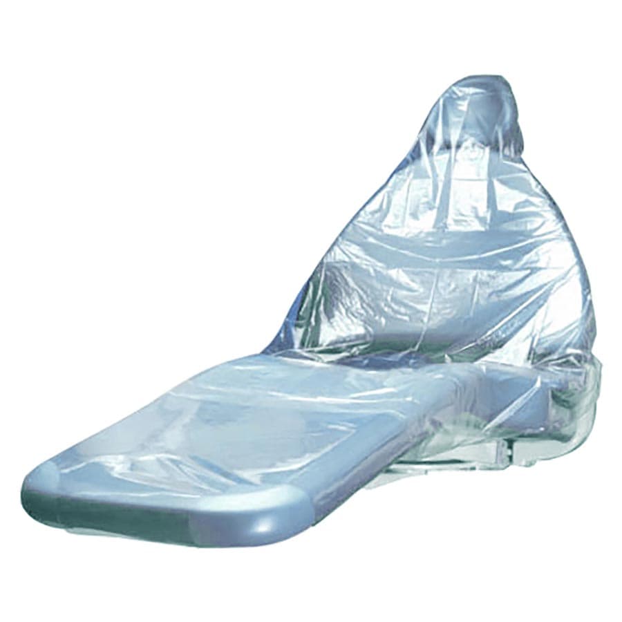 Plasdent Full Chair Covers, Extra Long, 2-Sided Clear, 29" x 80", 125/Box, PS3850 thumbnail 8