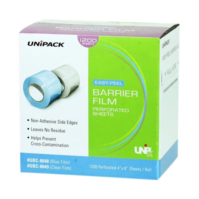 Dukal UniPACK Easy-Peel Barrier Film, 4" x 6", Perforated, Blue, 1200 Sheets/Roll, UBC-8048 thumbnail 4