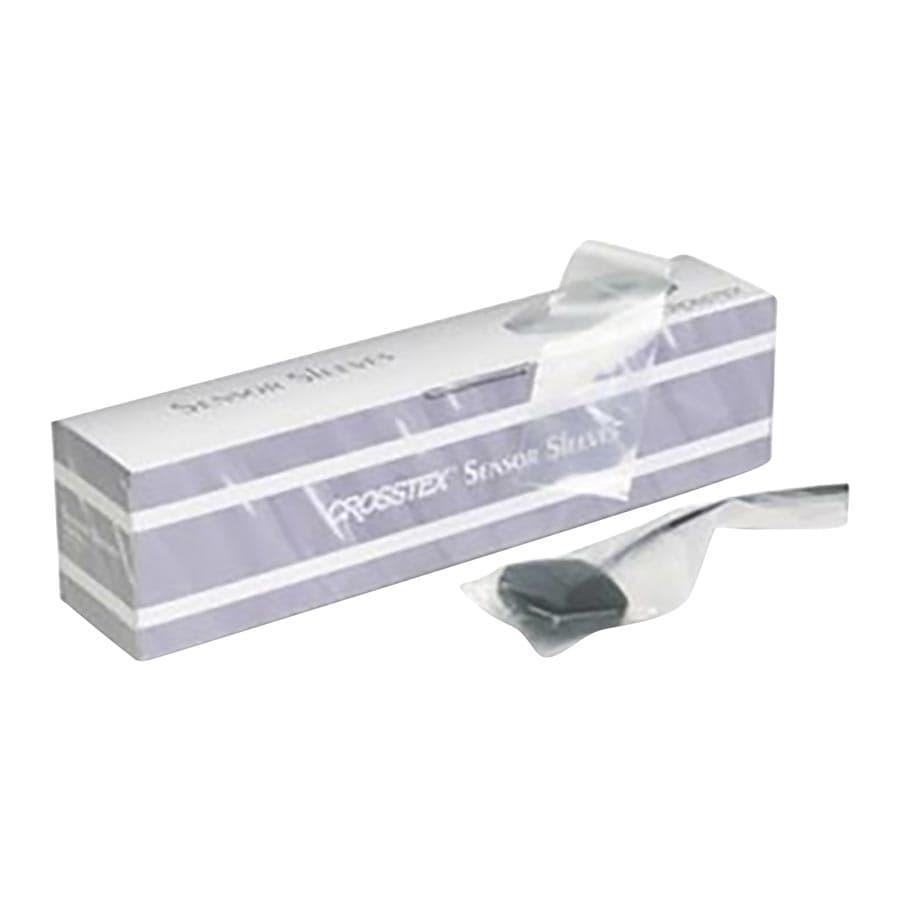Crosstex Digital Sensor Sleeves, Large, 1.625" x 8.5", Clear Polyethylene, Latex-Free, 500/Box, BCXSL thumbnail 9