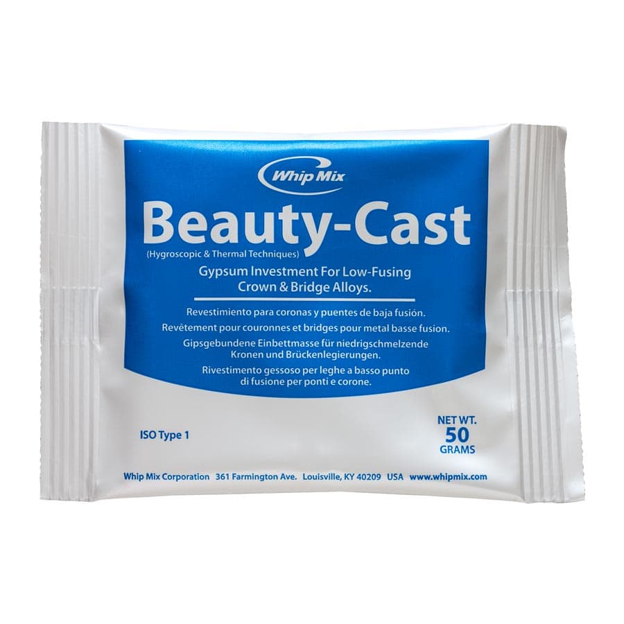 Whip Mix Beauty-Cast Inlay Investment, 50g, Box of 24, #00078 thumbnail 7
