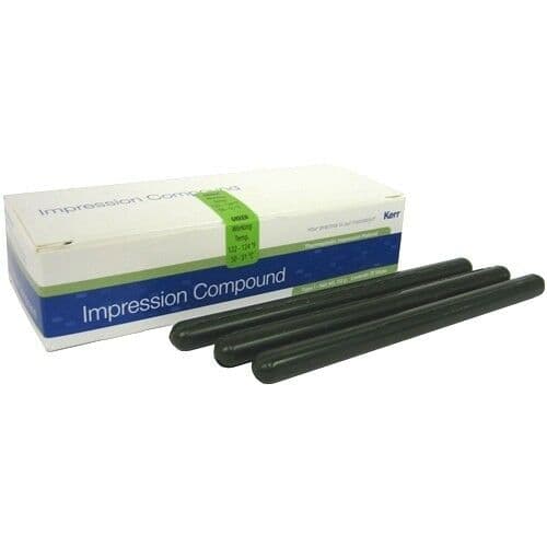 Kerr Impression Compound Sticks, Green, Type 1, 1/4 lb, 15/Pkg, 00444 thumbnail 13