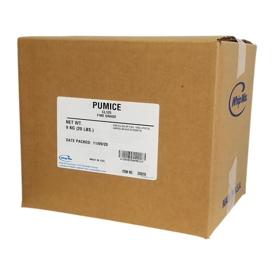 Whip Mix Pumice, Medium Grit, Grade CL-85, 20 lb Carton, 03492 thumbnail 3