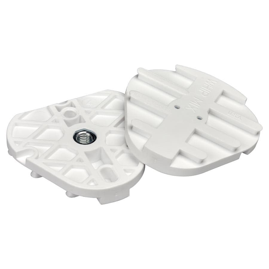 Whip Mix Plastic Mounting Plates, White, 20/Pkg, 8580B thumbnail 4
