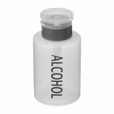 Dukal Tech-Med Alcohol Dispenser, Clear, 9 oz, One-Touch Swing Lid, 4024 thumbnail 3