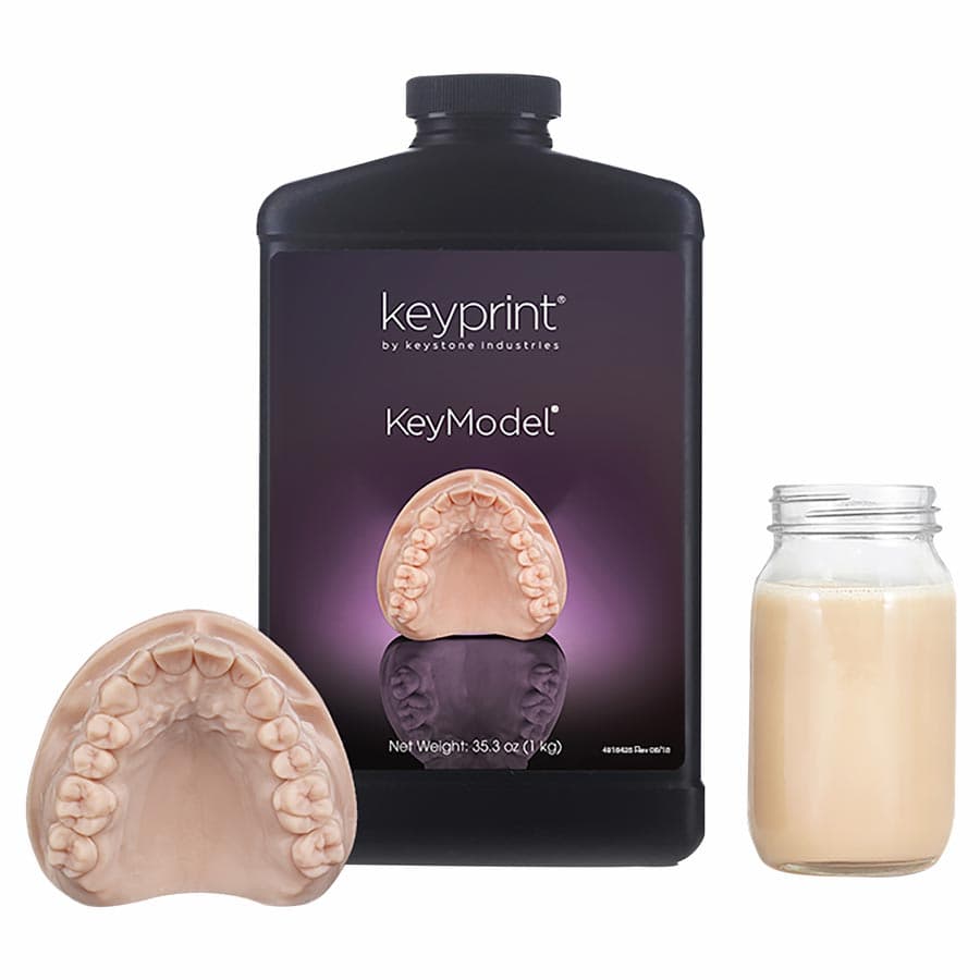 KeyPrint KeyModel 3D Printing Resin, Beige, 1 kg Bottle, 4220006 thumbnail 8