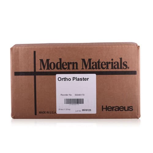 Modern Materials Snow White Orthodontic Plaster, Type II, 45 lb Box, 50048180 thumbnail 5
