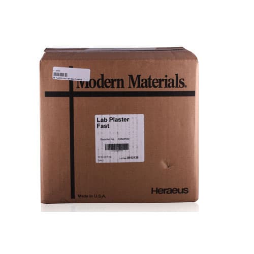 Modern Materials Lab Plaster, Fast Set, Type II, White, 45 lb Box, 50048552 thumbnail 6