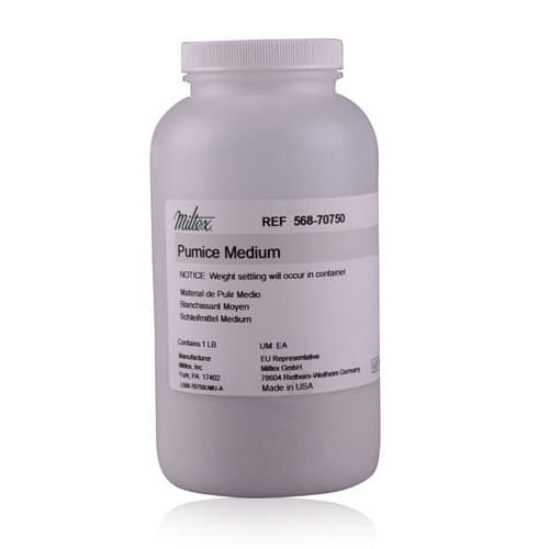 Miltex Pumice, Medium Grit, 1 lb Bottle, 568-70750 thumbnail 3