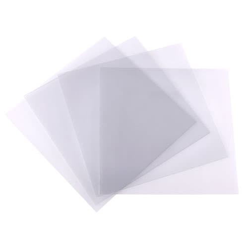 Buffalo Dental Temporary Splint Material, Clear Stiff Thermoplastic Sheets, 5" x 5", .020" Thickness, 50/Pkg, 81660 thumbnail 7