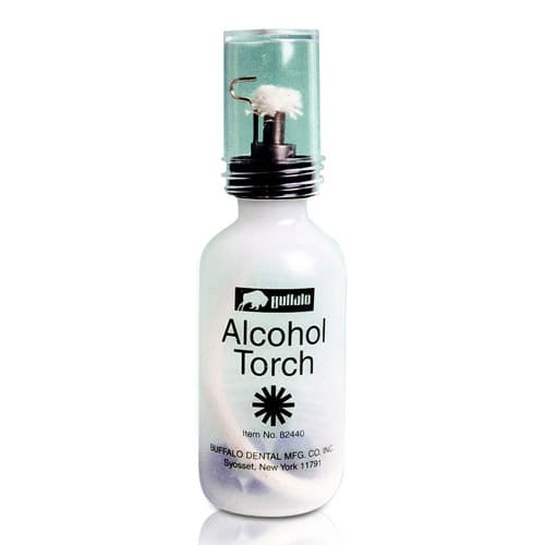 Buffalo Dental Plastic Alcohol Torch with Needle Point Flame Wick, 5" Bottle, 1/Pk, 82440 thumbnail 10