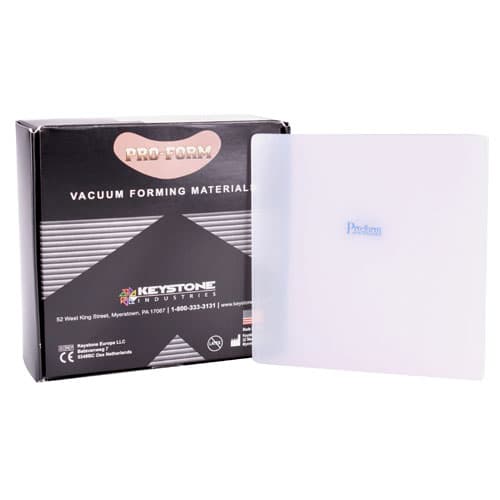 Pro-Form Niteguard Laminate Vacuum Forming Sheets, 5" x 5", 0.120" (3mm), Clear, 12/Pack, 9602550 thumbnail 14
