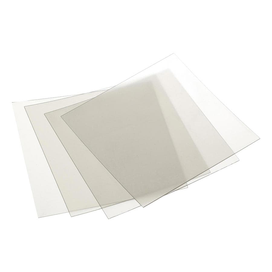 Pro-Form Dual Laminate (E-Gasket) Vacuum Forming Sheets, 5" x 5", 0.120" (3mm) Thick, Clear, 12/Pk, 9603580 thumbnail 11