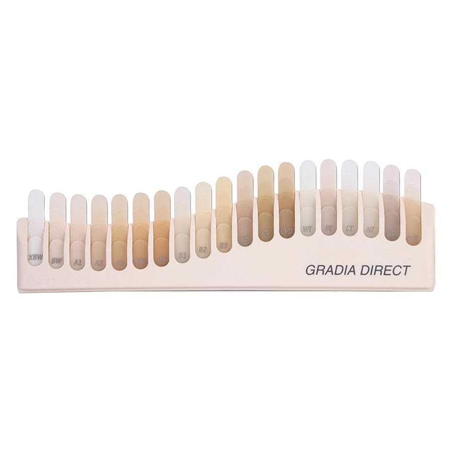 Gradia Direct Shade Guide, 18 Removable Shades, 1/Pkg, 002276 thumbnail 2