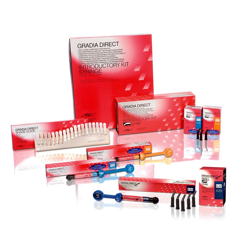 Gradia Direct Light-Cured Micro-Filled Hybrid Composite Resin, CT (Clear Translucent), 2.7 mL Syringe Refill, 002049 thumbnail 3