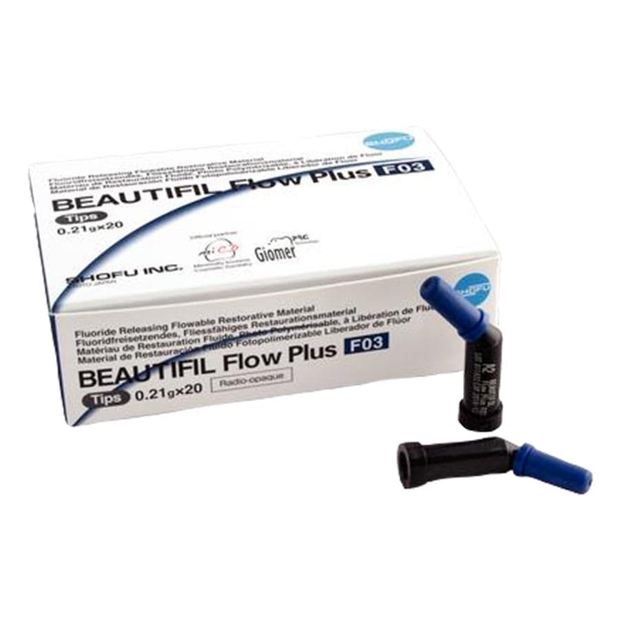 Beautifil Flow Plus F03 Low Flow Hybrid Composite, Light-Cure, A3, 0.21 g Tips Refill, 20/Pk, 2221 thumbnail 7
