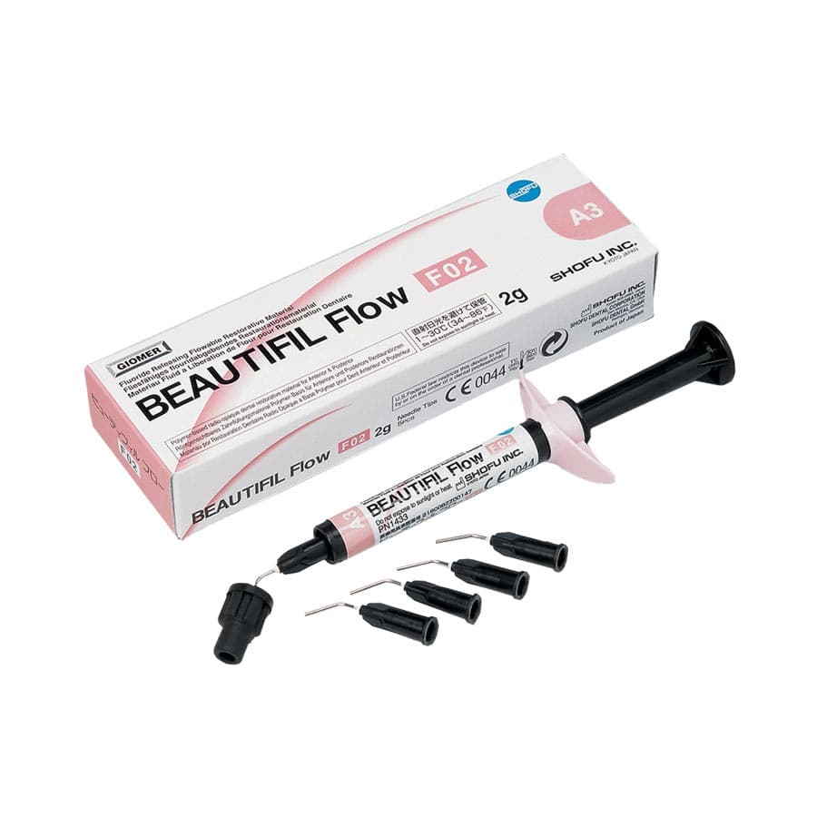 Beautifil Flow F02 Low Flow Flowable Composite, Shade A4, 2 g Syringe with 5 Needle Tips, 1435 thumbnail 3