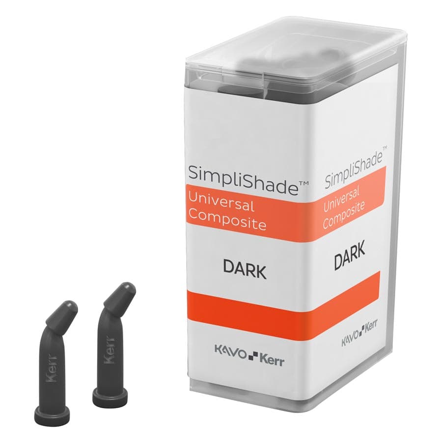 SimpliShade Universal Composite Unidose Refill, Dark, 0.25 g Compules, 10/Pack, 37008 thumbnail 11