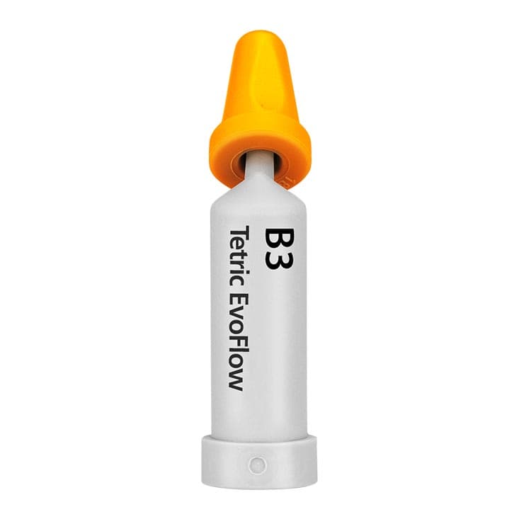 Tetric EvoFlow Flowable Composite Refill, Shade B3, 20 x 0.2 g Cavifils, 595991WW thumbnail 5
