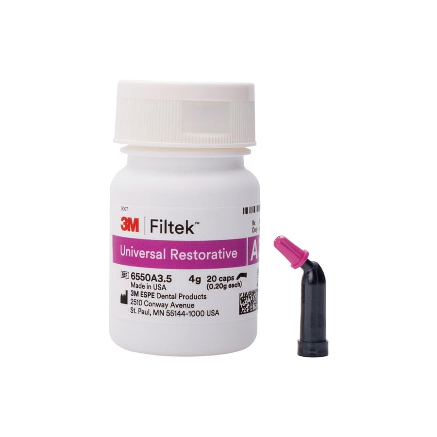 3M Filtek Universal Restorative Capsules, Shade A3.5, 0.2 g, 20/Pk, 6550A3.5 thumbnail 8