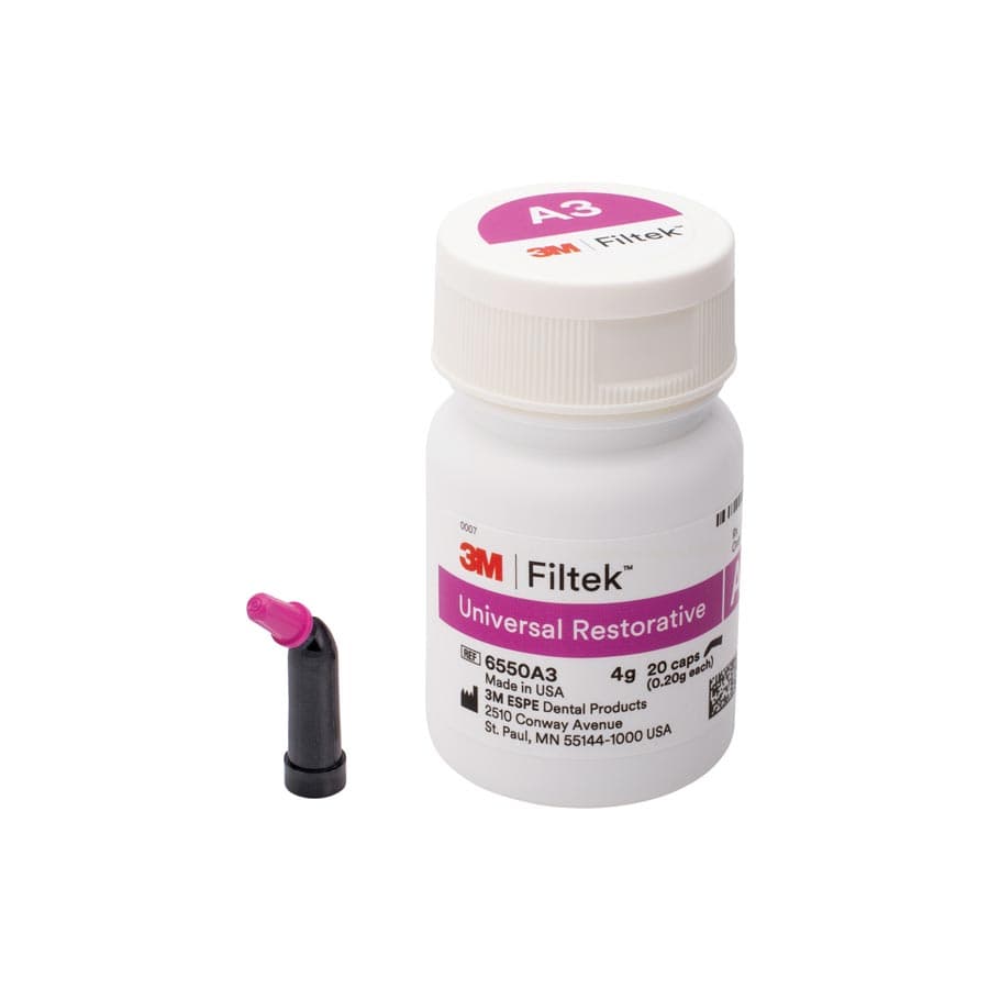 3M Filtek Universal Restorative Capsules, Shade A3, 0.2 g, 20/Pk, 6550A3 thumbnail 13