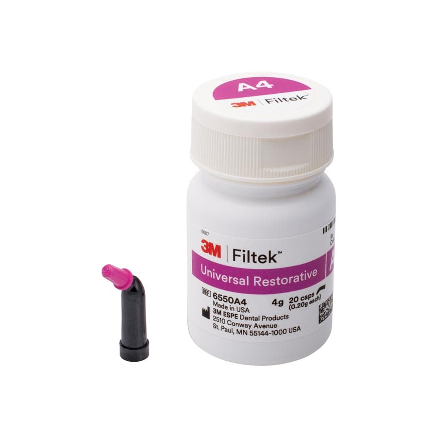 3M Filtek Universal Restorative Capsules, Shade A4, 0.2 g, 20/Pk, 6550A4 thumbnail 8