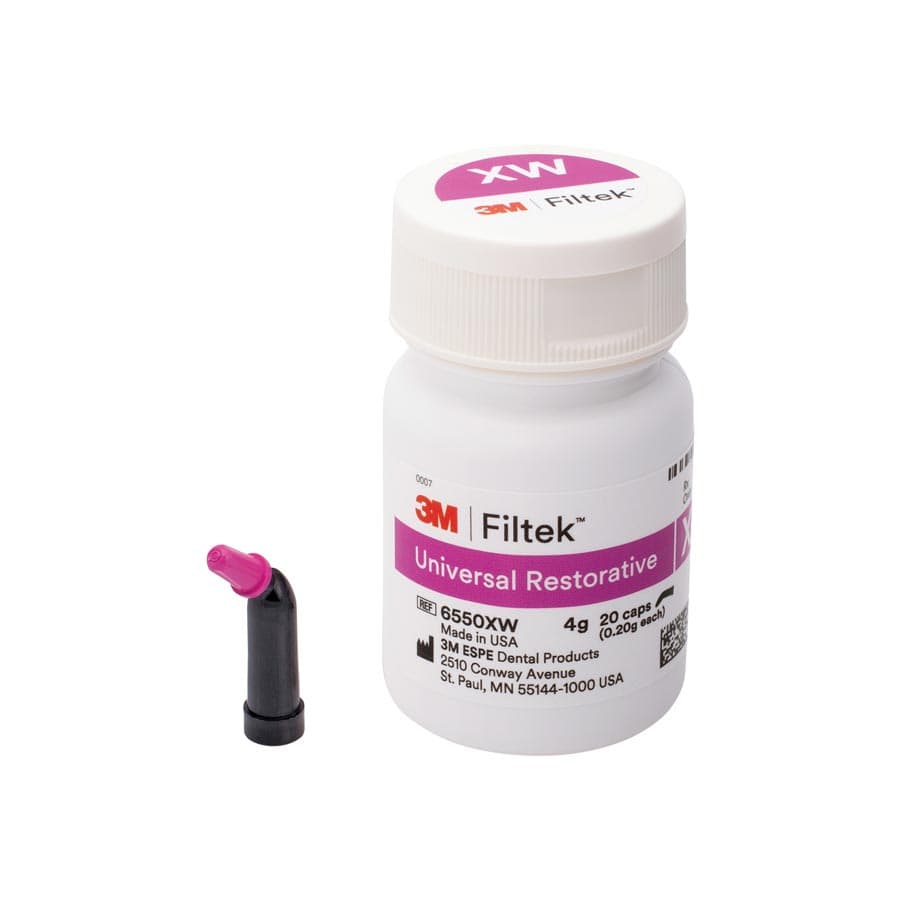 3M Filtek Universal Restorative Capsules, Extra White (XW), 0.2 g, 20/Pk, 6550XW thumbnail 8