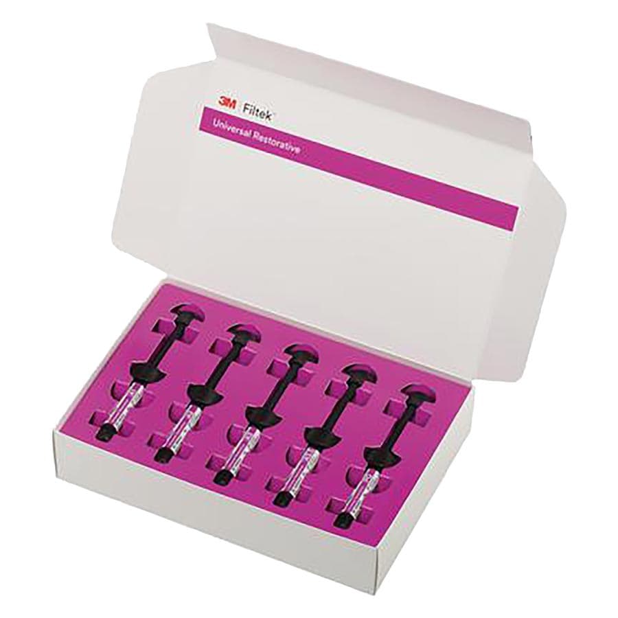 Filtek Universal Restorative Essentials Syringe Kit, Shades A1, A2, A3, A3.5, PO, 5 x 4 g Syringes, 6555-SK thumbnail 10