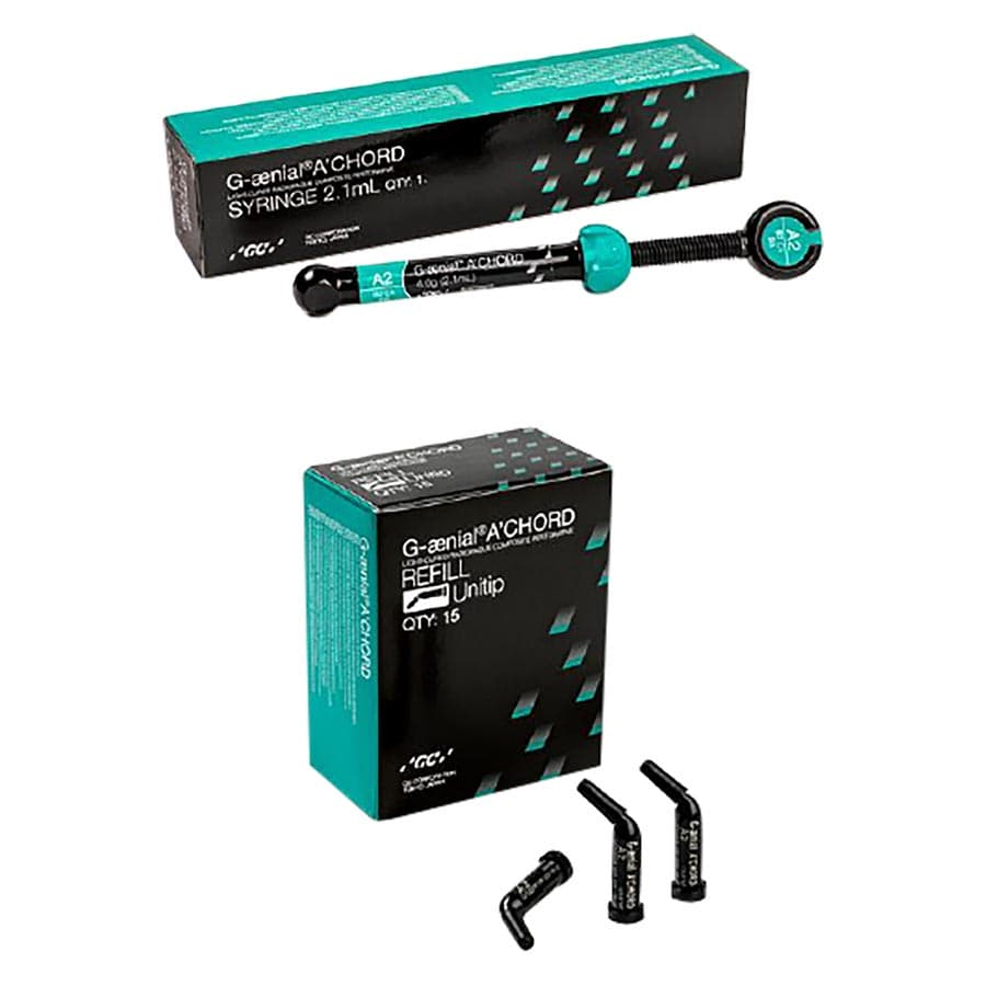 G-aenial A'CHORD Universal Composite Unitip, Shade AO3, 0.16 mL (0.3 g), 15/Pkg, 952254 thumbnail 5