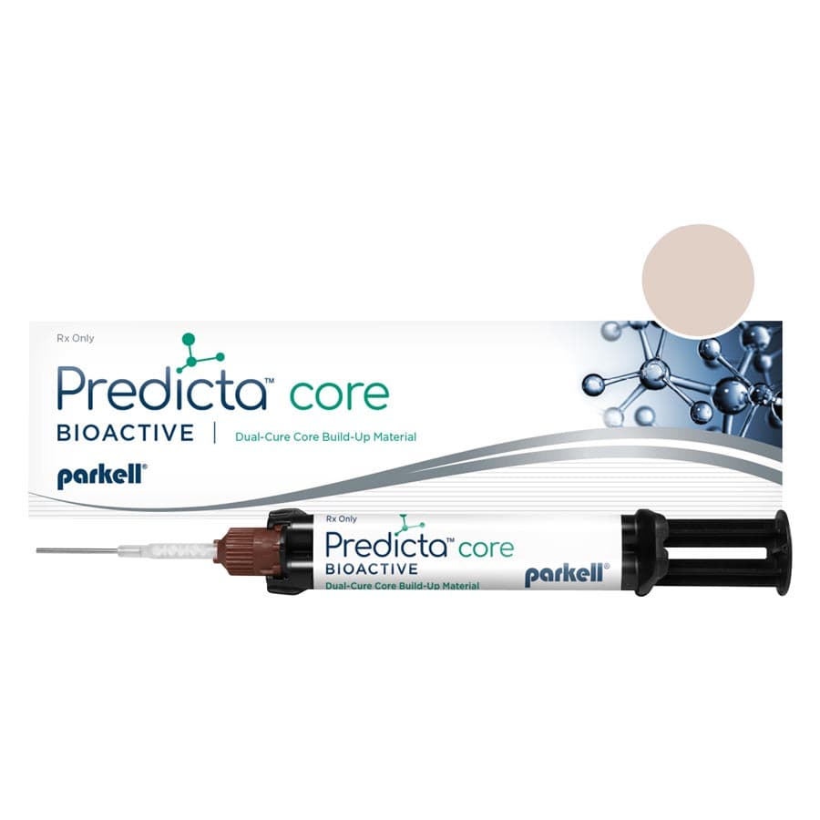 Predicta Bioactive Dual-Cure Core Build-Up Material, Stackable, Tooth Shade, 5 ml Syringe Refill, S606 thumbnail 16
