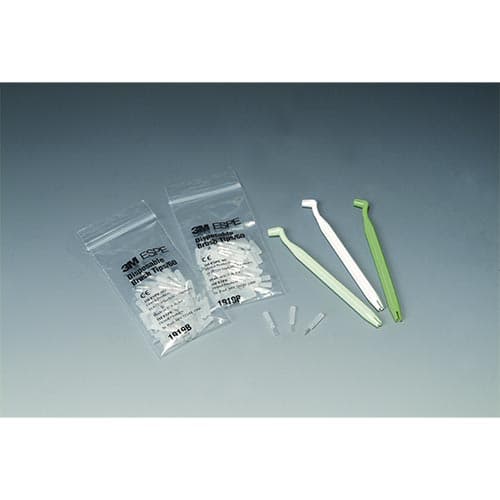 3M (Solventum) Applicator Brush Kit, 3 Color-Coded Handles & 120 Disposable Brush Tips, 1919 thumbnail 7