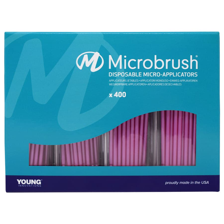Microbrush Plus Micro-Applicator Dispenser Refills, Fine, Pink, 400/Pk, PF400PI thumbnail 16