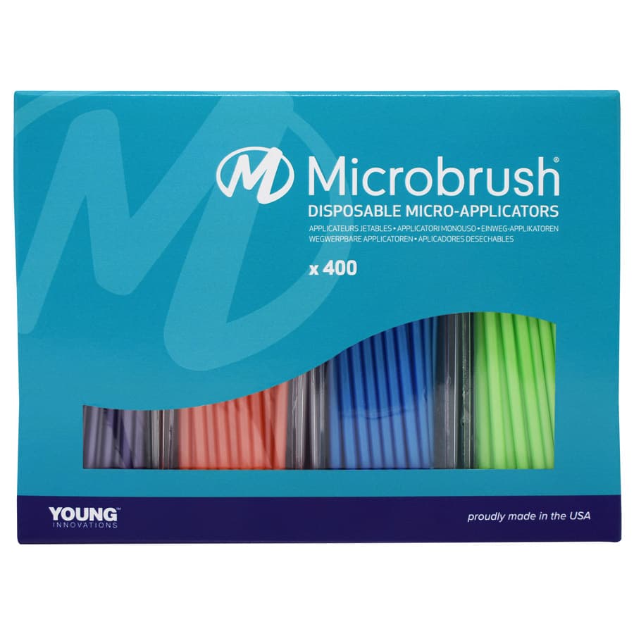 Microbrush Plus Micro-Applicator Dispenser Refills, Regular (2 mm), Assorted Colors, 400/Pk, PR400 thumbnail 16
