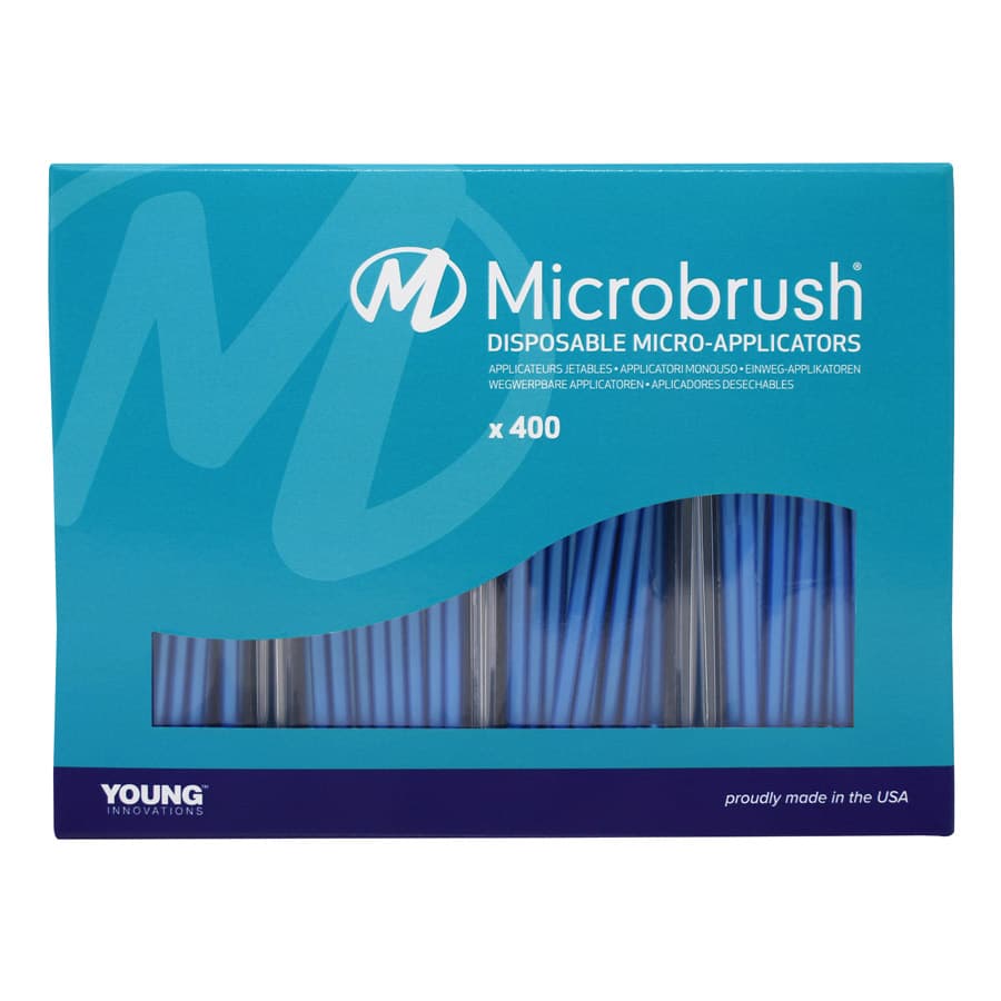 Microbrush Plus Micro-Applicator Dispenser Refills, Regular Tip (2 mm), Blue, 400/Pk, PR400BL thumbnail 16
