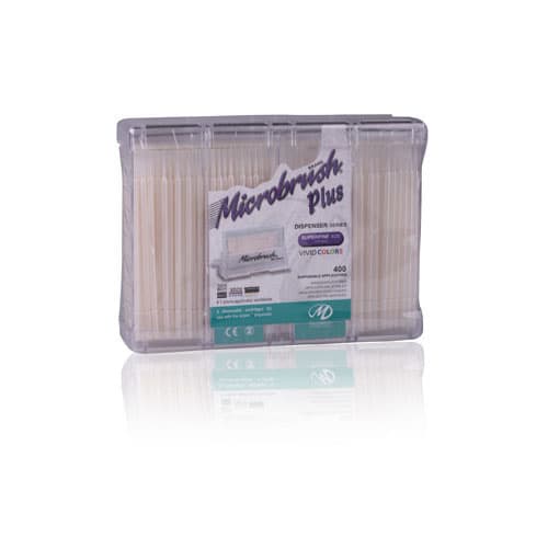 Microbrush Plus Dispenser Kit, Super Fine (1.0 mm), White, 400 Applicators (4 x 100ct Trays) + Dispenser, PSF400-KIT thumbnail 11