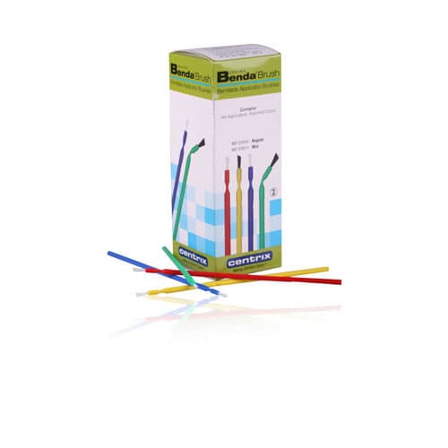 Benda® Brush Mini Disposable Applicator, Fine Point, White Bristles, Assorted Colors, 144/Box, 370111 thumbnail 14