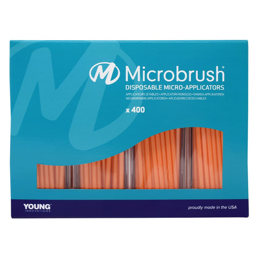 Microbrush Plus Micro-Applicator Dispenser Refills, Ultra Fine, Orange, 400/Pk, PU400OR thumbnail 9