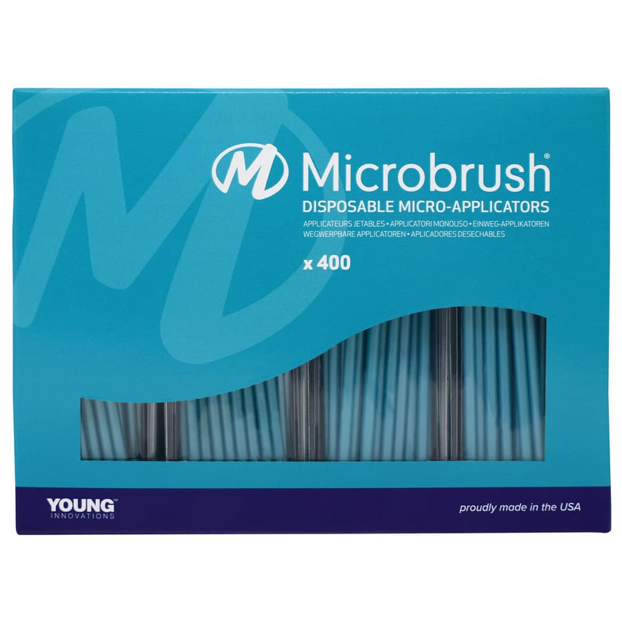 Microbrush Plus Micro-Applicator Dispenser Refills, Ultra Fine, Teal, 400/Pk, PU400TE thumbnail 11