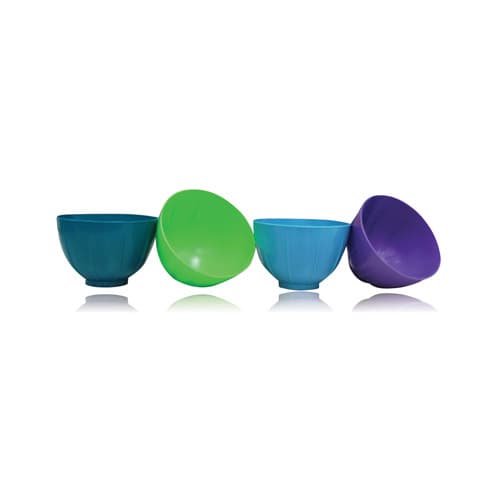 Zirc Mighty Mixer Dispos-A-Bowl, Assorted Neon Colors, 4-7/8" Diameter x 3-1/4", 36/Pack, 50Z505ASTD thumbnail 3