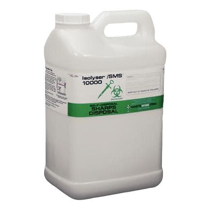 Isolyser SMS Sharps Self-Disposal System, 10 Liter (2.7 Gallon), SMS10000 thumbnail 6