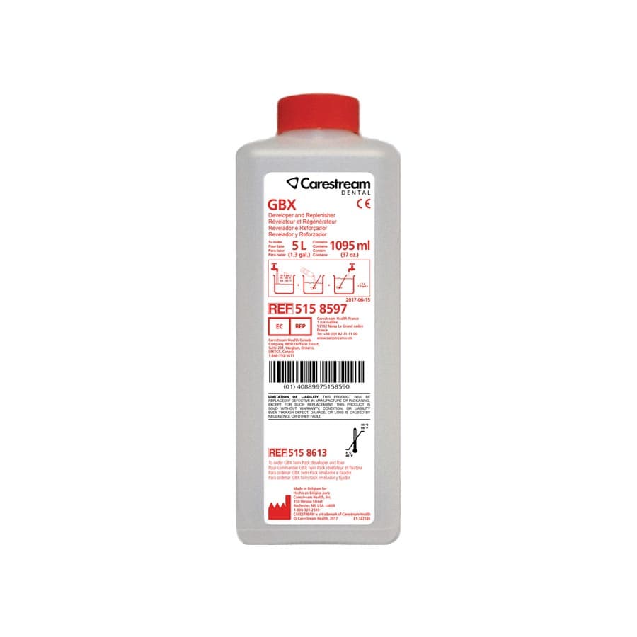 Carestream GBX Developer & Replenisher Concentrate, 37 oz (Makes 5 L), 5158597 thumbnail 7