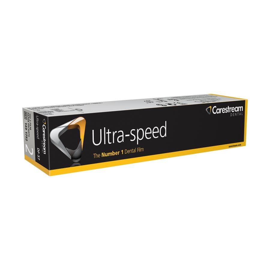 Carestream Ultra-Speed Dental X-Ray Film DF-57, Size 2, Double Film, Paper Packets, 150/Box, 1491752 thumbnail 8